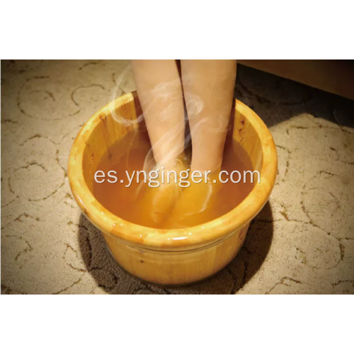 Mezcla de polvo para baño de pies con jengibre a base de hierbas